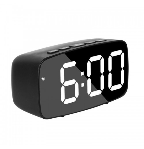 Wholesale Smart Antique Battery USB Operated Digital Alarm Clock Home Decor Portable Mirror Table LED Clock Surface For Makeup Wholesale Smart Antique Battery USB Operated Digital Alarm Clock Home Decor Portable Mirror Table LED Clock Surface For Makeup